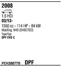FONOS PEK58877B Exhaust System
